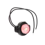 WAS markeringslamp W24-127 rood LED 12/24V 1 meter kabel