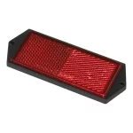 Reflector 104x40mm schroef rood