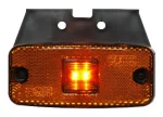 WAS markeringslamp W46 oranje LED 12/24V
