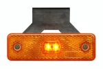 WAS markeringslamp W44 Oranje LED 12/24V Click-in