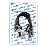 Borgketting PVC 4 stuks