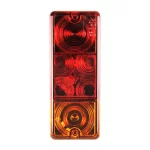 Achterlicht 3 functies 210x83mm
