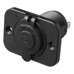 Sigarettenaansteker-inbouwdoos 12V/24V met afsluitdop