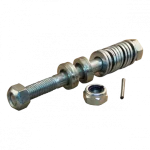 Safety montage set M12 Bestaande uit: 1xbout, 1xbreekmoer+pen