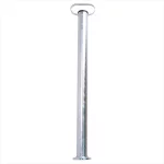 Steunpoot 48mm inclusief handgreep 700mm