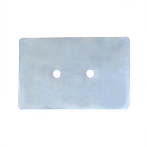 Montageplaat voor Sjoroog ovaal 103x70mm