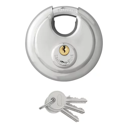 Discusslot 90mm incl. 2 sleuteltjes