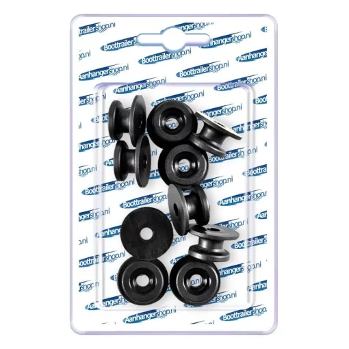 Koordhouder rond kunststof 10 stuks in blister