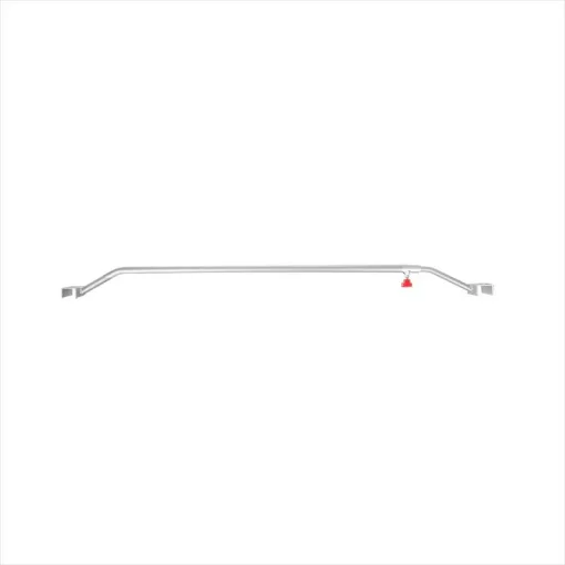 Drager aluminium uitschuifbaar 132-204cm voor aanhangerzeil