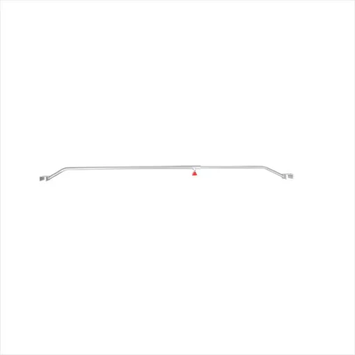 Drager aluminium uitschuifbaar 132-204cm voor aanhangerzeil
