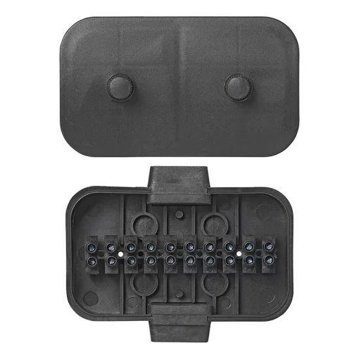 Kabelverbindingsdoos kunststof 10-polig