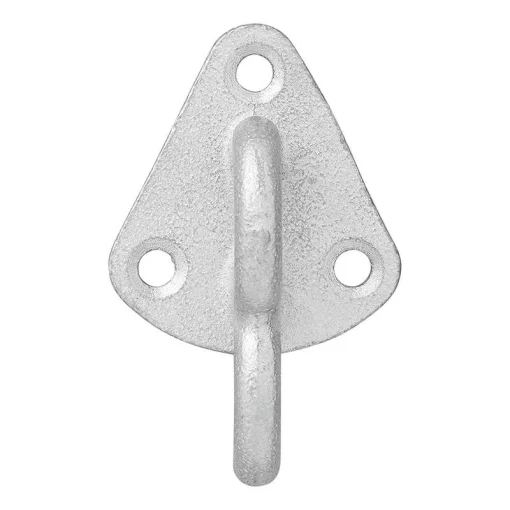 Touwhaak metaal met oog 70x45mm 5 stuks in blister