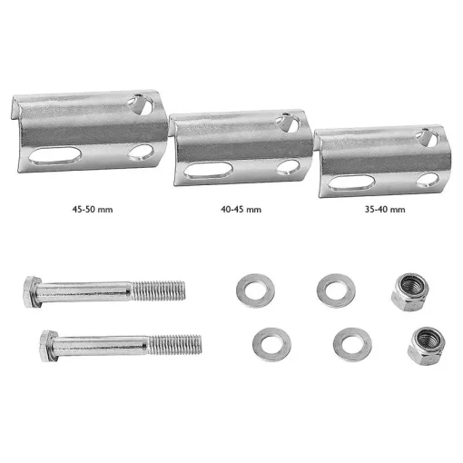 Kogelkoppeling rond 35-50mm geremd