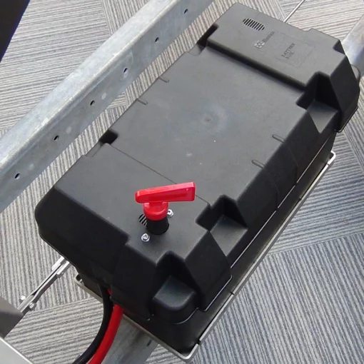 Accupakket 80Ah compleet t.b.v. electrische lier