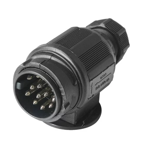 Stekker 13-polig kort PVC type Jaeger