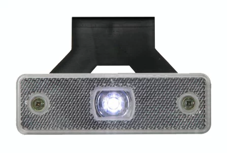 WAS markeringslamp W44 Wit LED 12/24V Click-in