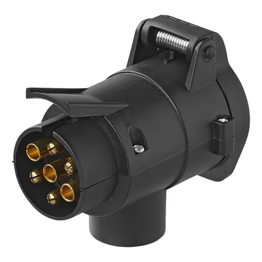 Verloopstekker 7- naar 13-polig met constante (+)