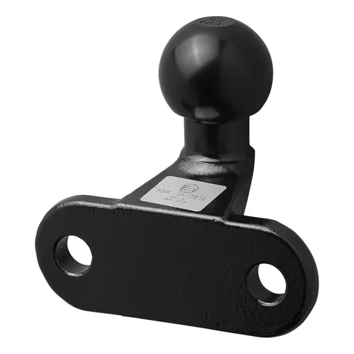 Trekhaakkogel zwart haaks