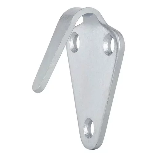 Touwhaak metaal 40x45mm gebogen 10 stuks