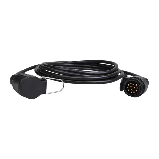 Verlengkabel 5M met stekker en doos 13-polig PVC